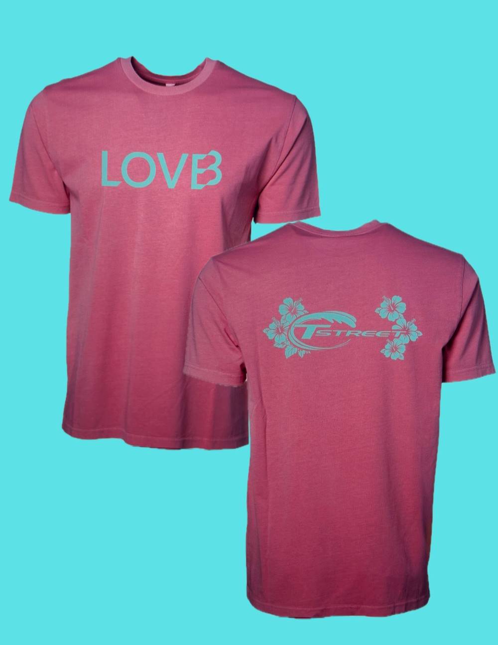 Pre-Order *Online Special* LOVB Throwback Hibiscus Pink Tshirt