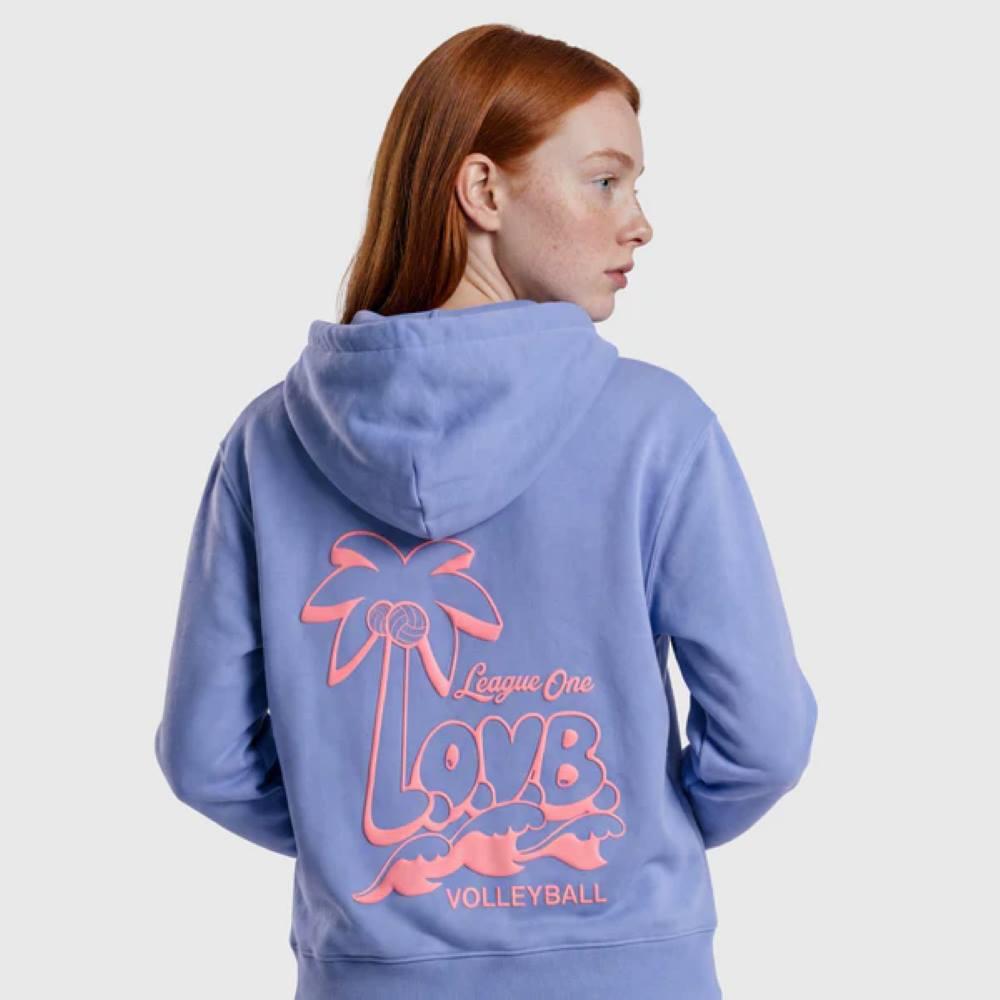 Summer LOVB Blue Zip Hoodie