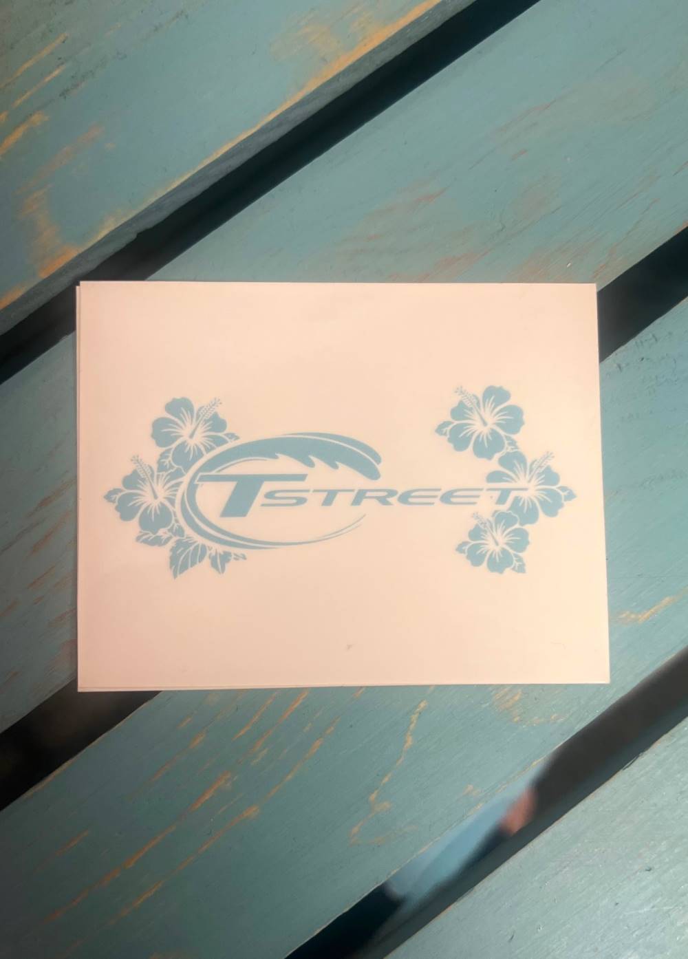 Tstreet Hibiscus Sticker