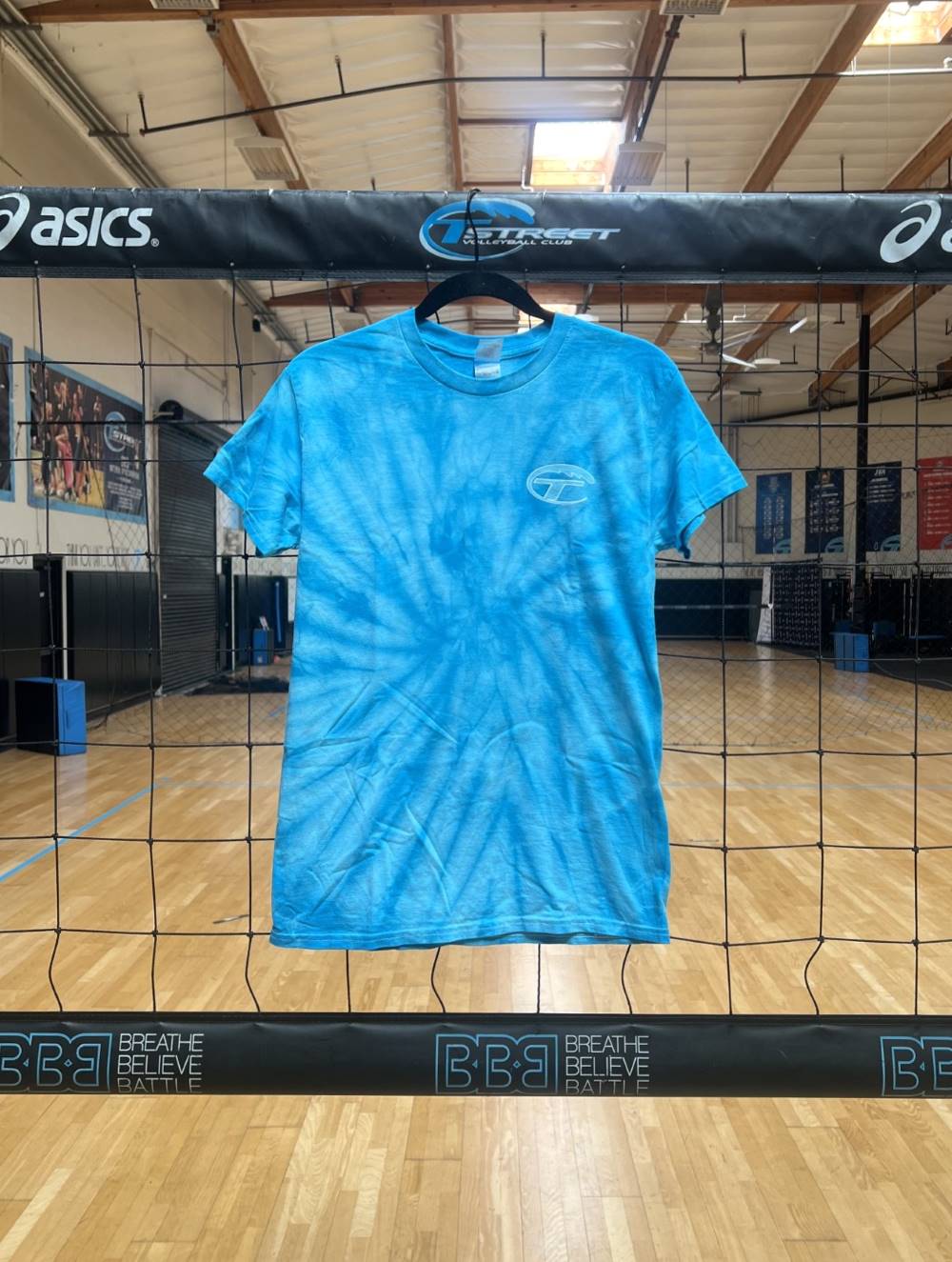 Turquoise Tie Dye Twave Tshirt